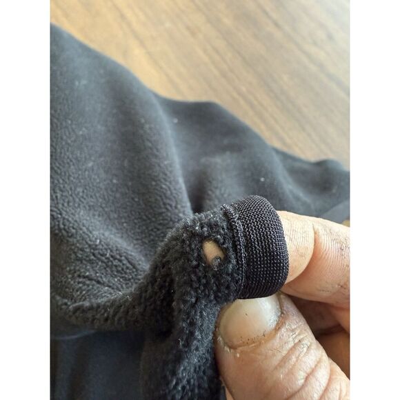 The North Face Vest Mens L Black Softshell Fleece - Picture 4 of 4